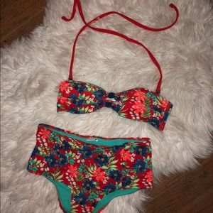 Two piece bathing suit
